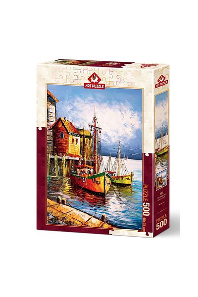 Art Puzzle Orange Harbor 5091 - 500 Pieces