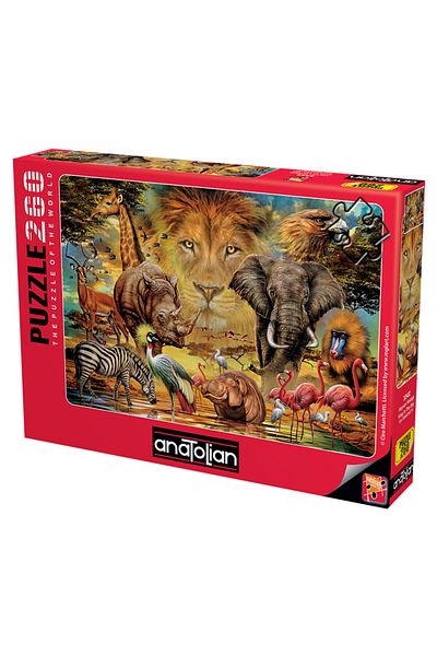 Anatolian Puzzle 260 Pieces Animal Kingdom 3342
