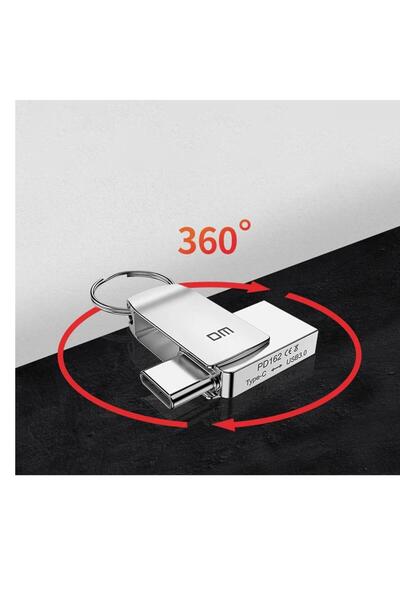 DM Pd162 Metal Type-C Usb3.0 Otg Flash Memory 64Gb