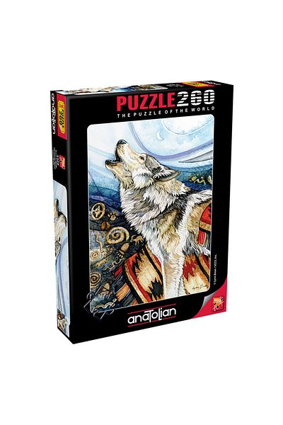 Anatolian Puzzle 260 Pieces Wolf Howl 3328