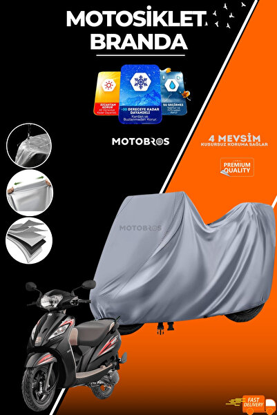 Motobros Thermoguard-X Motorcycle Cover Tws Wego (Thickest) Fabric Lifetime U...