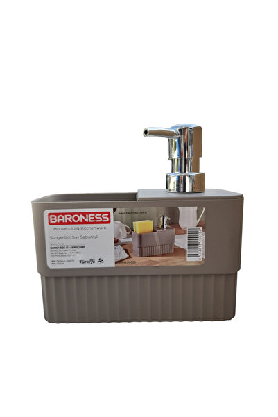 Leva House Mutfak Tezgah Üstü Süngerlikli Sıvı Sabunluk