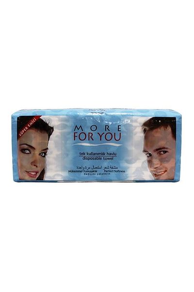 More For You منشفة باديكير 50 قطعة