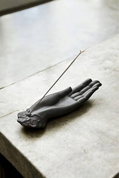 Home El Şeklinde Çubuk Tütsülük & Ruka Tütsülük & Oda Kokusu, Vernikli Taş Tü...