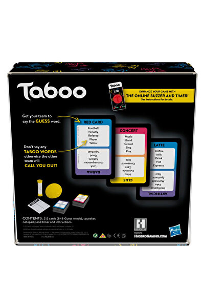 Hasbro Gaming لعبة تابو كلاسيك بوكس