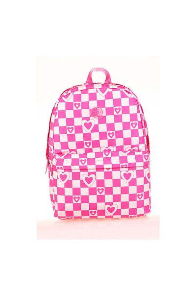 KAUKKO Nature Soft PinK Heart BacKpacK - K1714