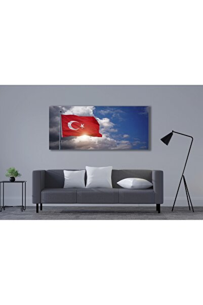 TURKISH WHITE CANVAS PAINTING