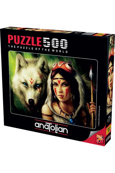 Anatolian Puzzle Anatolian 500 Piece Warrior Princess 3600