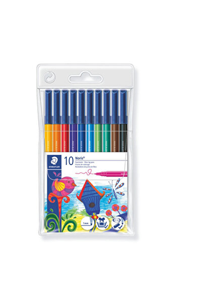 Staedtler Noris Clup Keçeli Kalem 10 Renk 326 Wp10