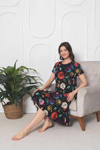 Asel Γυναικείο φόρεμα Ultrasoft Lycra