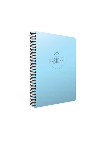 Gıpta Pastoral Spiral PP Cover A4 120 Sheets Line Notebook 3247