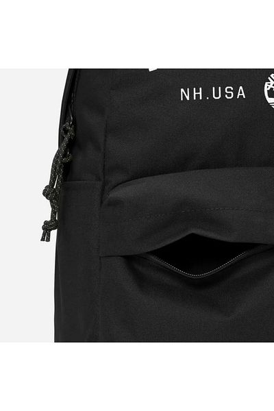 Timberland Printed Backpack 22lt Unisex Black-white Backpack Tb0a5ssbn921