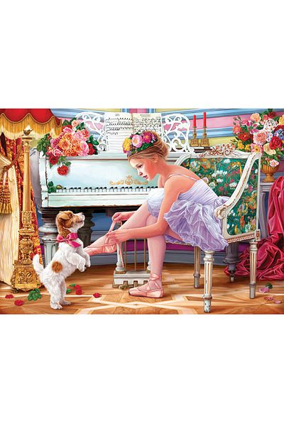 Anatolian Puzzle 1000 Piece Ballerina and Her Friend 1115