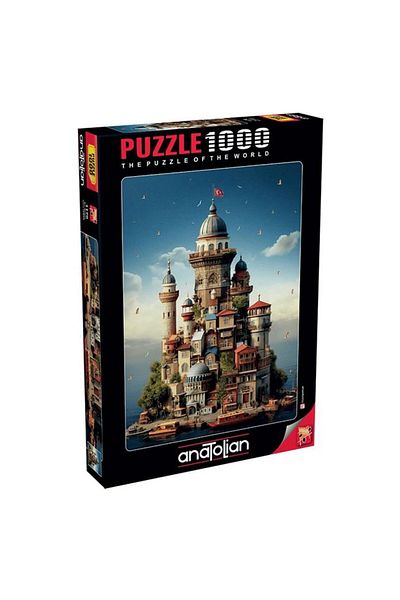 Anatolian Puzzle 1000 Pieces Maiden's Tower 1170