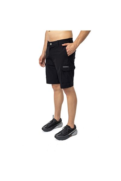Merrell Μαύρο ανδρικό υφασμάτινο σορτς εξωτερικού χώρου - Claw