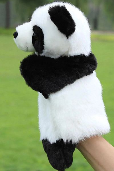 Rubi Panda Hand Puppet Plush Cute Hand Puppet Sleeping Companion