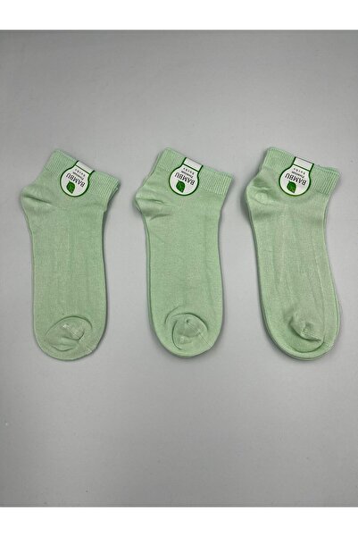 B Beşiroğlu Since 1980 3 чифта дамски безшевни пастелни бамбукови чорапи Къси...
