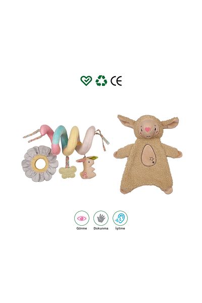 Been Spiral Stroller Toy and Sleeping Buddy Kuzucuk