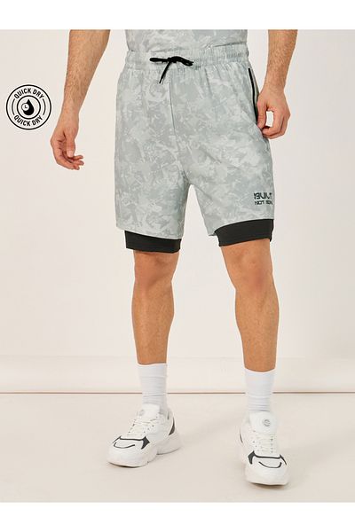 Styli All Over Print 2in1 Running Shorts