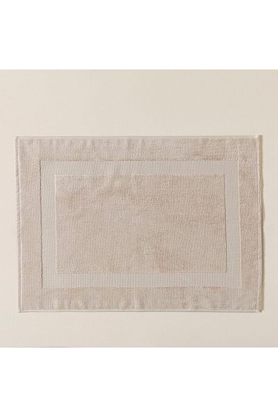 Chakra Frame Foot Towel 50x70 cm Beige