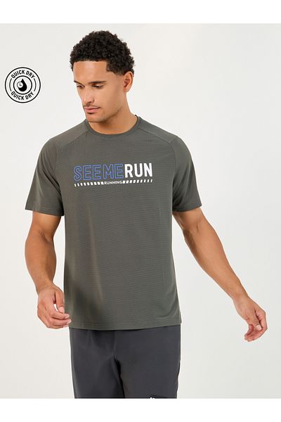 Styli Super Stretch Printed Training T-Shirt