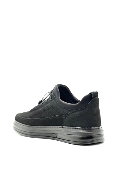 BESS SHOES Genuine Nubuck Leather Orthopedic Casual Shoes - Breathable, Sports, Lightweight and Comfortable Men's Shoes