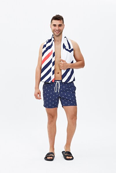 redowl Πετσέτα θαλάσσης - Μοτίβο άγκυρας