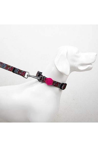 Tailpetz Graffiti Neck Collars Adjustable Durable and Comfortable Dog Pattern Neck Collar