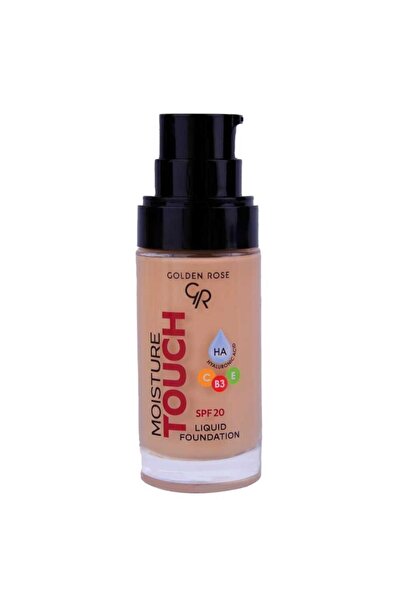 Golden Rose Moisture Touch Liquid Foundation Spf 20 108 30ml
