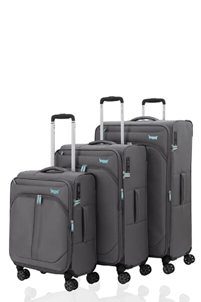 MÇS BAGGAJ V2411 SÜPER LİGHT SET VALİZ