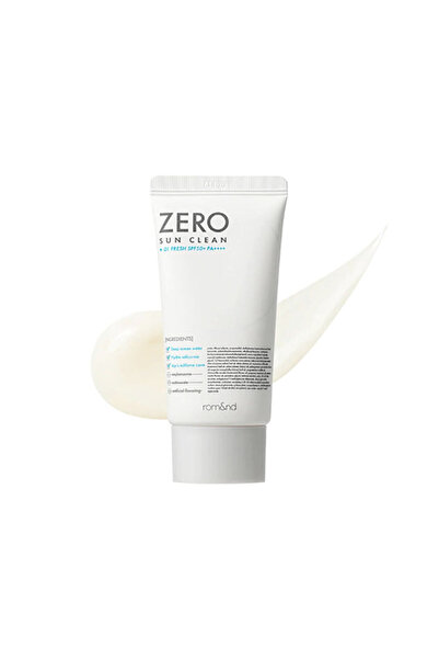 rom&nd rom&nd Zero Sun Clean 01 Fresh SPF 50+ PA++++ 50 ml - opalovací krém