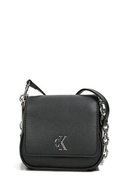 Calvin Klein Monogram Patterned Minimal Design Shoulder Bag - 20