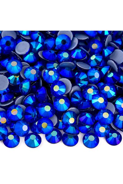 Gymo Κρυστάλλινη πέτρα SS16 (3,8-4mm) Sapphire AB (720 τμχ) με έξι επίπεδα σιδεράκια που κολλάνε με κορυφαία ποιότητα