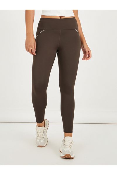 Styli Contrast Piping Detail Leggings