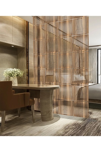 2holgun Lazer Kesim Sarkıt Paravan, Ahşap Seperatör, Panel Levha Seti Dekorasyon Ahşap Oda Bölücü seperatör