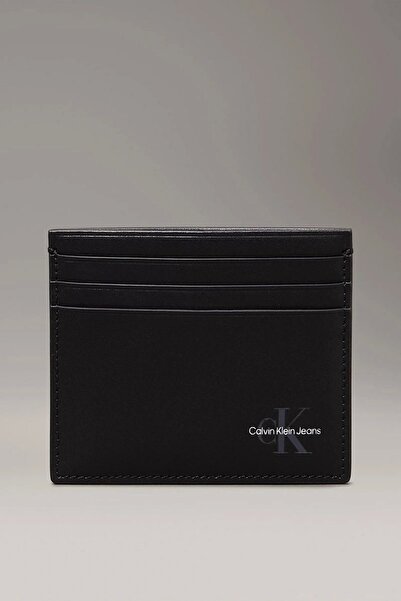 Calvin Klein Erkek CK Logolu Siyah Kartlık