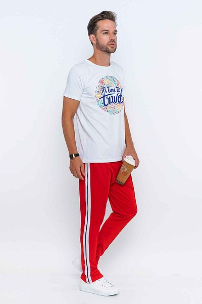XCLSV SPORT Είναι ώρα να ταξιδέψεις μπλουζάκι με στάμπα