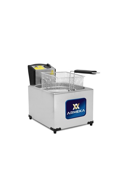 ÖZEN ENDÜSTRİYEL MUTFAK 3 Litre Elektrikli Fritöz Kapaklı Sanayi Tipi Fritöz ...