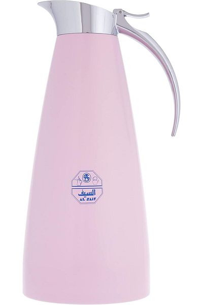 ALSAIF Coffee And Tea Vacuum Flask Size: 1.3 L Color: Pink