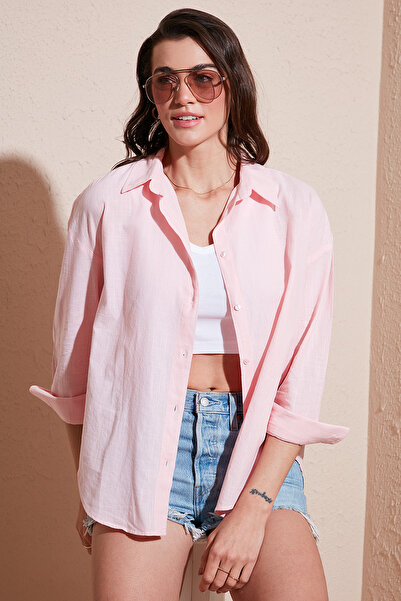 Lela Cotton Regular Fit Long Sleeve Solid Shirt Shirt Cf25S 168305