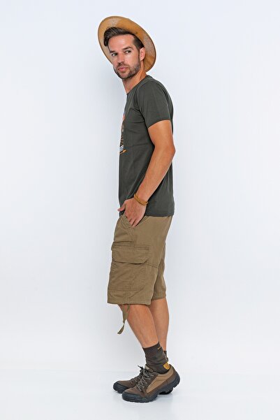 XCLSV SPORT Μπλουζάκι κάμπινγκ με στάμπα Happy Camper