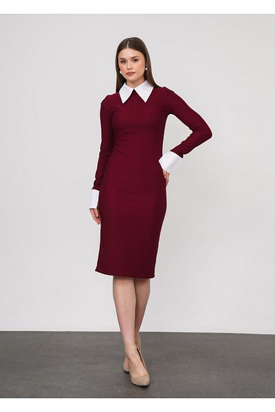 badibadii Stylish Shirt Collar Dress