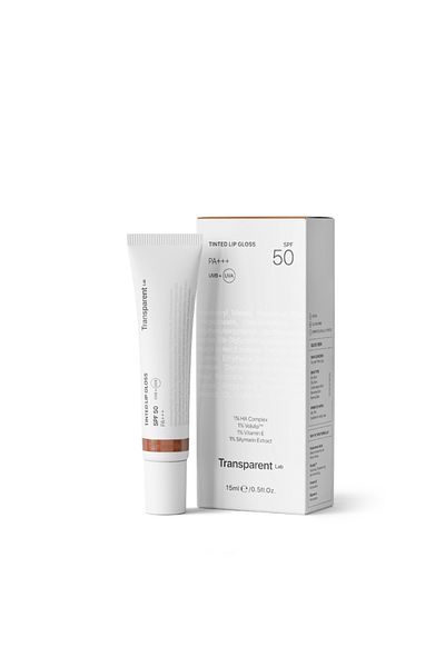 TRANSPARENT LAB Transparent Lab Lip Gloss Terracotta SPF50 15 ml, Ενυδατικό βάλσαμο για τα χείλη