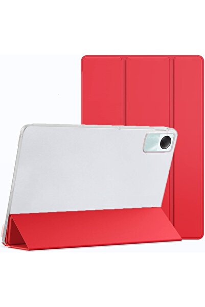 UnDePlus Xiaomi Redmi Pad SE 11inç Kılıf PU Deri Smart Standlı Case