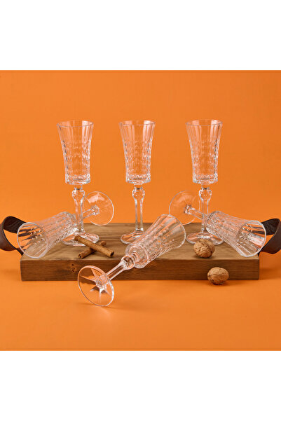 AROW Paofa 6-Piece Glass Crystal Glass - Clear - 450 ml