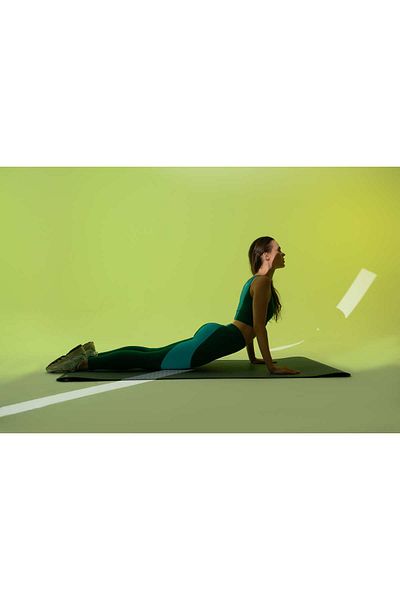 Tria Body Seamless Comfort Bra - Leggings Double Set (Active Wear/Casual/Yoga/Pilates/Running)