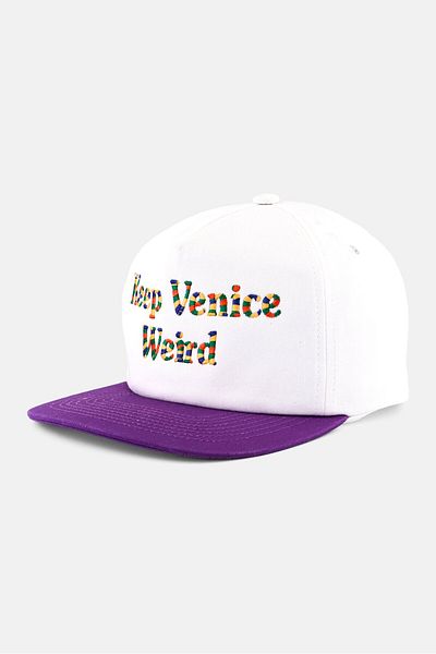 Feat Men Embroidered Cap, White