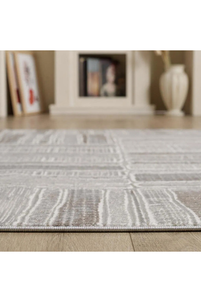 Empera London Sarden Tozumaz Antialerjik Halı - Antrasit - 160x230 cm