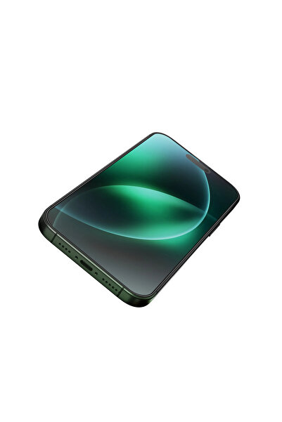 Green Lion زجاج ثلاثي الأبعاد من السيليكون عالي الدقة لهاتف آيفون 16 برو - شفاف