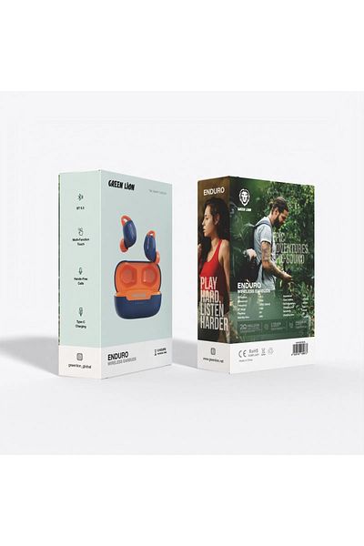 Green Lion Enduro Wireless Earbuds - Blue